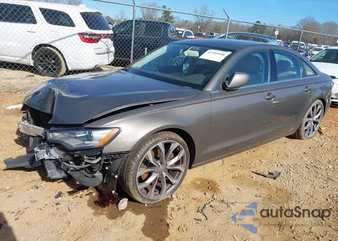 2014 Audi A6 2.0T Premium z USA, uszkodzony, nr VIN WAUDFAFC7EN087684